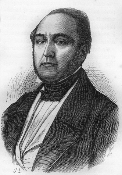 Lazare Hippolyte Carnot (1801-1888), polityk francuski. autorstwa Unknown artist