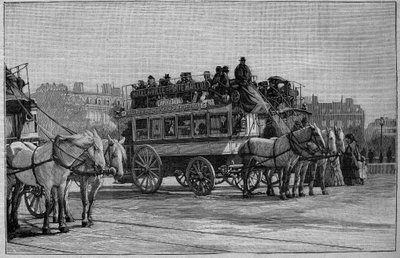 Les Omnibus de Paris w XIX wieku: l