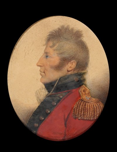 Podpułkownik Charles McCarthy, Królewski Korpus Afrykański, 1812 ok autorstwa Unknown