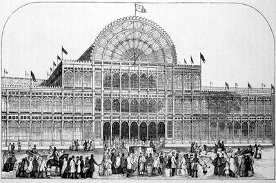 London International Exhibition 1851 (Crystal Palace w Hyde Parku) autorstwa Unknown artist