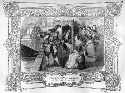 Ludwik XIV i Francoise d