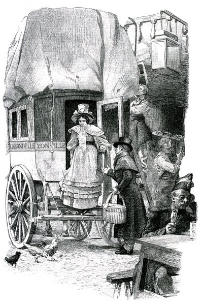 Madame Bovary, ilustracja do powieści Gustawa Flauberta autorstwa Unknown artist