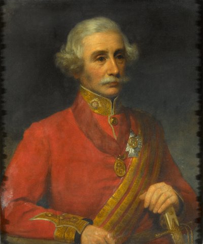 Generał dywizji Sir Peter Melvill autorstwa Unknown