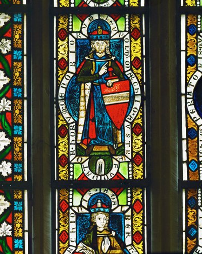 Margrabia Leopold III z Babenberg (witraż) autorstwa Unknown Artist