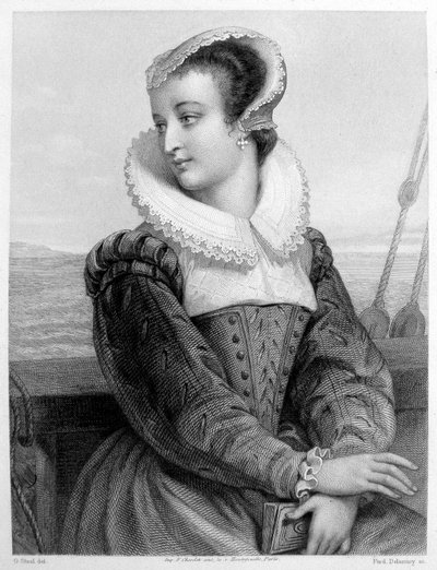 Marie Stuart - grawer autorstwa Unknown artist
