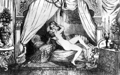 Marinette - w „Historii mojego życia” Casanovy. Bruksela 1872. autorstwa Unknown artist