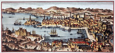 Marsylia w 1680 r. - B.N. autorstwa Unknown artist