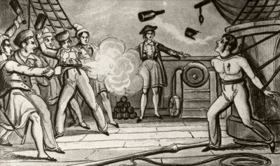 Masakra kapitana Skinnera autorstwa Unknown artist