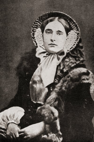 Mathilde Laetitia Wilhelmine Bonaparte, francuska księżniczka autorstwa Unknown