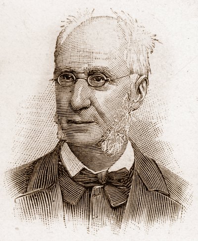 Członkowie Akademii Francuskiej w 1895 r.: portret Emile Olliviera (1825-1913), francuskiego polityka. autorstwa Unknown artist