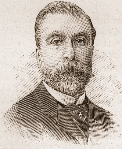 Członkowie Akademii Francuskiej w 1895 r.: portret Ludovica Halevy
