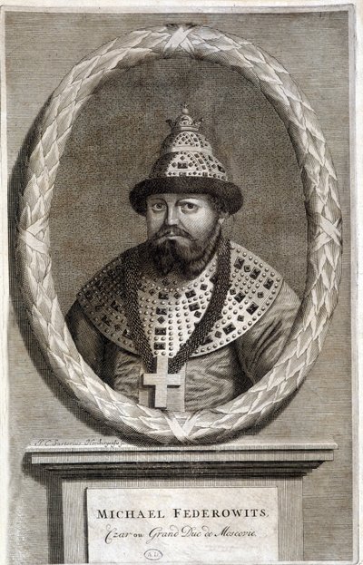 Michael Federowits, car lub wielki książę moskiewski. autorstwa Unknown artist