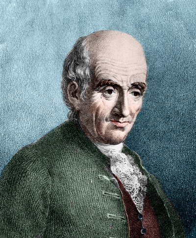 Michel Adanson (1727-1806), francuski botanik. autorstwa Unknown artist