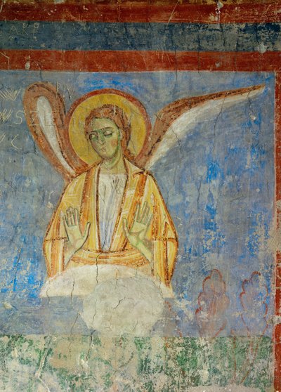 Malowidła ścienne w kościele klasztoru benedyktynów w Lambach, Górna Austria (fresk) autorstwa Unknown artist