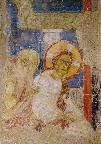 Malowidła ścienne w kościele klasztoru benedyktynów w Lambach, Górna Austria (fresk) autorstwa Unknown artist