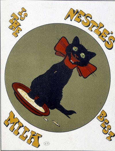 Nestlé to najlepsze mleko - reklama Nestlé autorstwa Unknown artist
