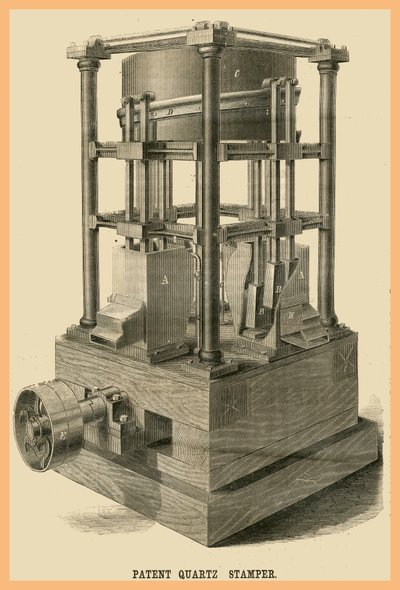 Patent Quartz Stamper autorstwa Unknown Artist