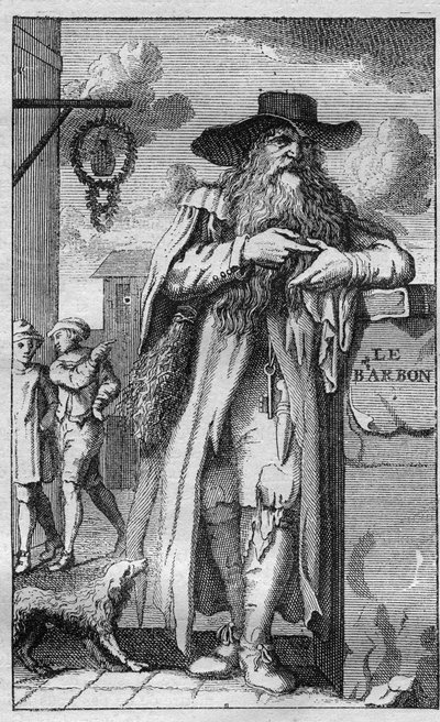 Pierre de Montmaur (1576 -1650) erudyta, francuski poeta łacińskiego wyrazu - grawer autorstwa Unknown artist
