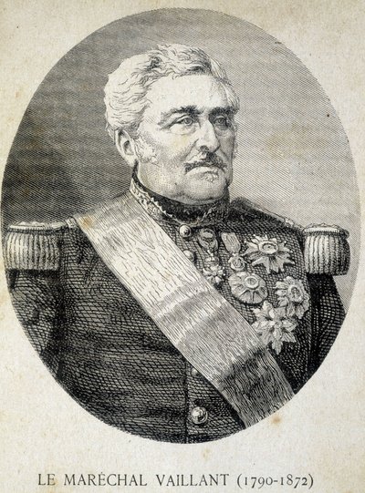 Portret marszałka Vaillanta (1790 - 1872) - w „”Les Contemporains””, b.d. koniec XIX wieku. autorstwa Unknown artist