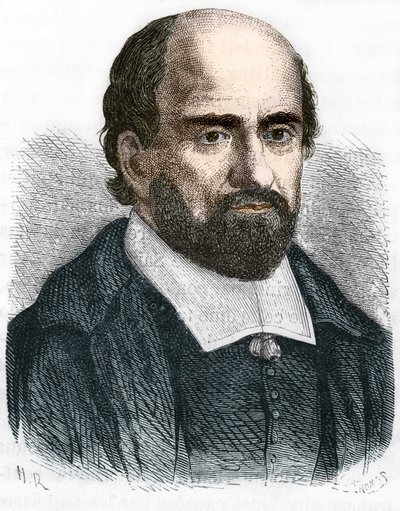 Portret (Jean Duvergier de Hauranne) opactwa św Cyran autorstwa Unknown artist