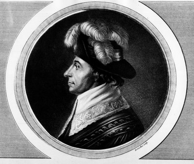 Portret opata Emmanuela Josepha Sieyesa (1748-1836), francuskiego polityka. Grawer w „”Kompletny zbiór obrazów historycznych rewolucji francuskiej, w trzech tomach.””” 1804. autorstwa Unknown artist
