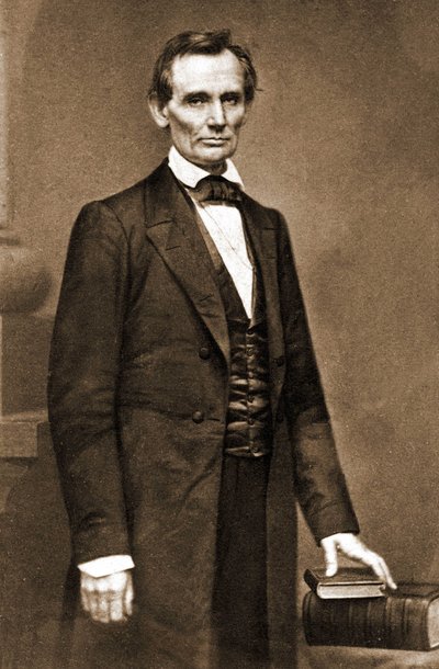 Portret Abrahama Lincolna (1809-1865), prezydenta Stanów Zjednoczonych w latach 1861-1865. autorstwa Unknown artist
