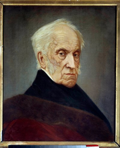 Portret Adama Jerzego Czartoryskiego (1770-1861) Polski polityk, prezes rządu powstańczego w 1831 Anonimowy obraz. XIX-wieczny Paryż, Biblioteka Polska autorstwa Unknown artist