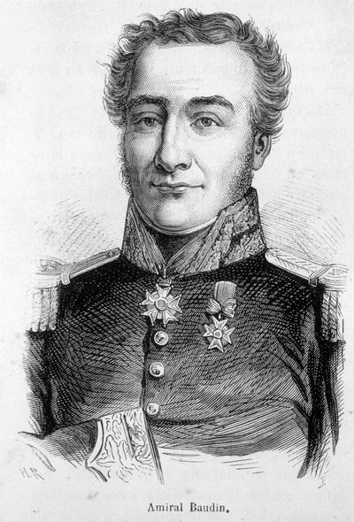 Portret admirała Nicolasa Baudina (1750-1803), francuskiego żeglarza i odkrywcy. autorstwa Unknown artist