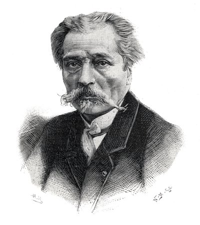 Portret Aime Milleta, francuskiego rzeźbiarza, grawera, medalionu i malarza (1819-1891) autorstwa Unknown artist