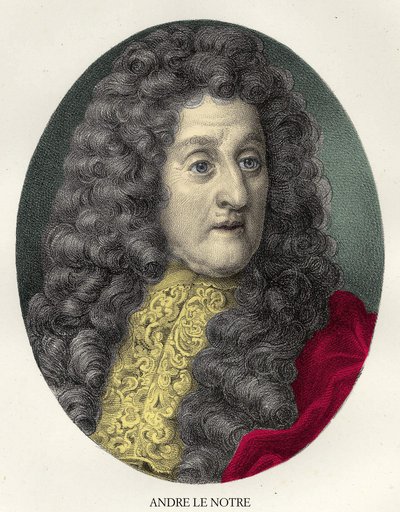 Portret André Le Notre (Lenotre .) autorstwa Unknown artist