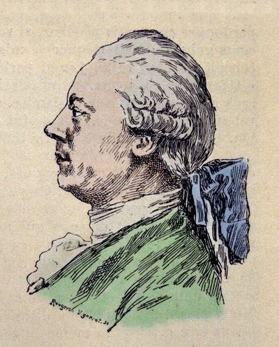 Portret Andre Danicana (André-Danican) PHILIDOR autorstwa Unknown artist