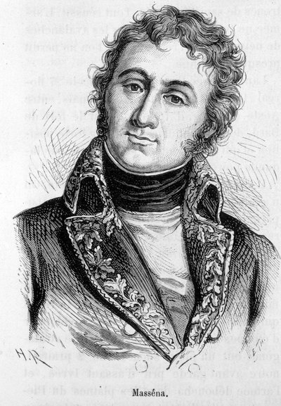 Portret Andre Masseny (1756-1817), marszałka Francji. autorstwa Unknown artist