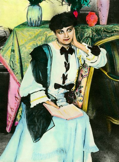 Portret Anny Mathieu de Noailles (Anna de Noailles) (1876 - 1933) kobiety listu. autorstwa Unknown artist