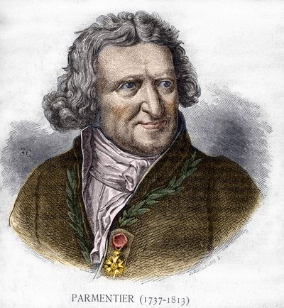Portret Antoine Augustina Parmentiera (1737 - 1813), francuskiego aptekarza wojskowego i agronoma - w Les Contemporains, b.d. koniec XIX wieku. autorstwa Unknown artist