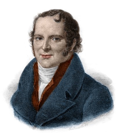 Portret Antoine Francois, hrabiego Fourcroy (1755 - 1809) Chemik, przyrodnik, lekarz, rycina z XIX wieku autorstwa Unknown artist