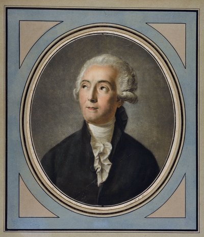 Portret Antoine Laurenta de Lavoisiera (1743-1794), francuskiego chemika. autorstwa Unknown artist