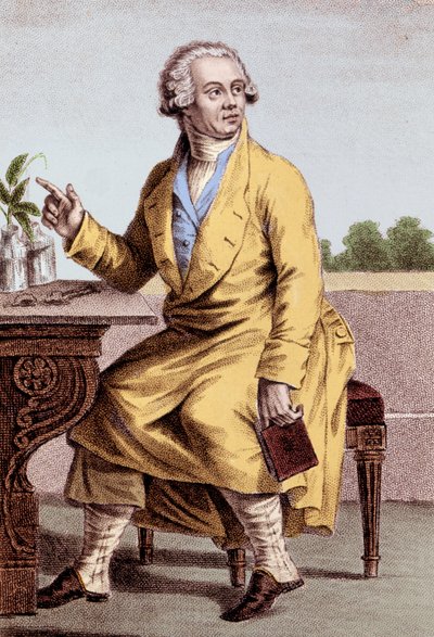 Portret Antoine Laurenta de Lavoisiera (1743-1794), francuskiego chemika. autorstwa Unknown artist
