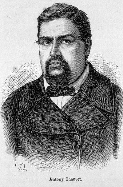 Portret Antoniego Thoureta autorstwa Unknown artist