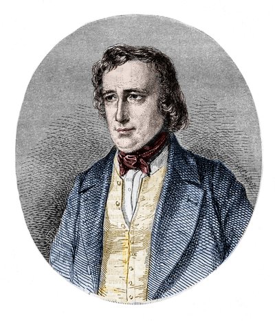 Portret barona Taylora (Isidore Justin Severin Taylor, dit) (1789-1879), francuskiego dramatopisarza i filantropa. autorstwa Unknown artist