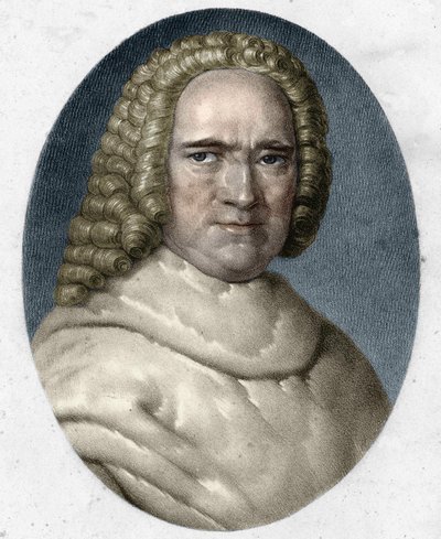Portret Bernarda de Jussieu (1699-1777), francuskiego botanika. autorstwa Unknown artist
