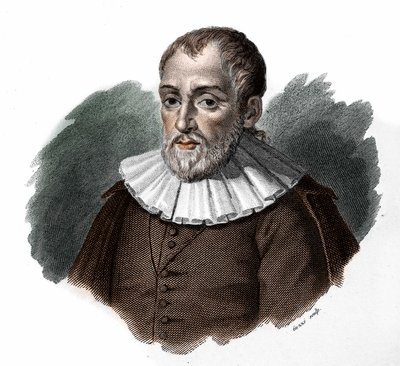 Portret Bernardino Telesio.Humanist autorstwa Unknown artist