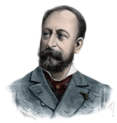 Portret Camille Saint-Saens (Saint Saens autorstwa Unknown artist