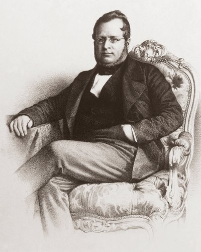 Portret Camillo Benso hrabiego Cavour (1810 - 1861) - Portret Camillo Benso, hrabiego Cavour (1810-1861). autorstwa Unknown artist