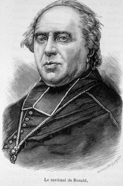 Portret kardynała Bonalda autorstwa Unknown artist