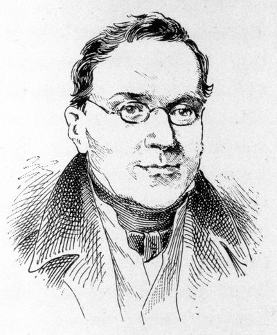 Portret Carla Czernego (1791 - 1857). Wiedeński pianista i kompozytor. autorstwa Unknown artist