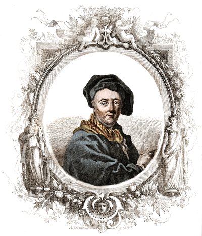 Malarz francuski w Portretie Carly von (101-6). autorstwa Unknown artist