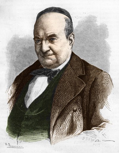 Portret Charlesa Augustina Sainte Beuve (1804 - 1869) (Sainte-Beuve), pisarza, dziennikarza i krytyka literackiego. autorstwa Unknown artist