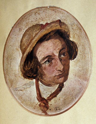 Portret Karola Dickensa Younga, v.1840 autorstwa Unknown artist