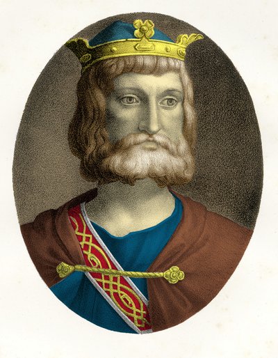 Portret Karola Martela (688-741) autorstwa Unknown artist