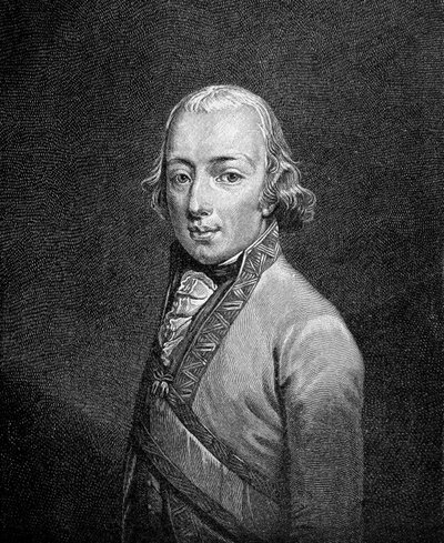 Portret Karola Habsburga, zwanego arcyksięciem Karolem (1771-1847), generała austriackiego. autorstwa Unknown artist